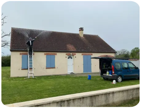 Antimousse et hydrofuge de toiture à Villefranche-sur-Cher Loir-et-Cher 41