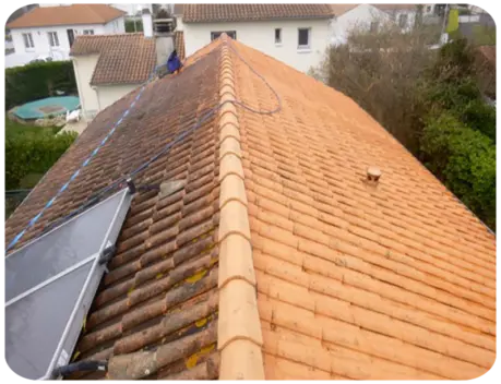 Démoussage de toiture Villefranche-sur-Cher Loir-et-Cher 41